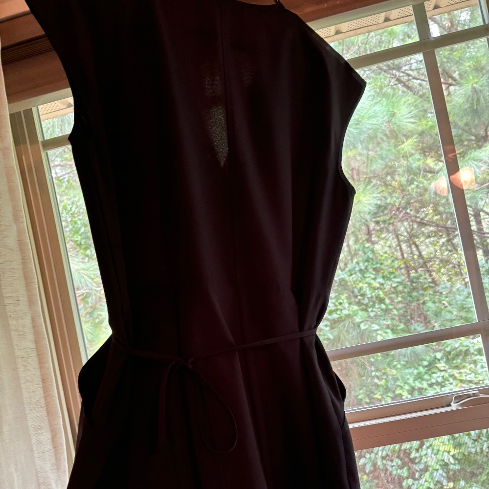 Black shorts romper - small